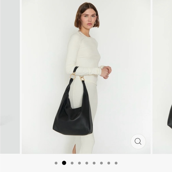 Hyer Goods Black Hobo Ring Bag - Picture 5 of 8